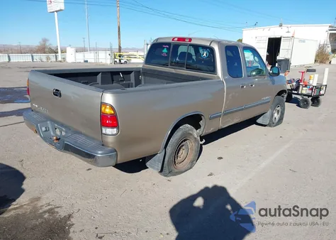 2002 Toyota Tundra Sr5 из США, поврежденный, VIN 5TBRN34122S260163